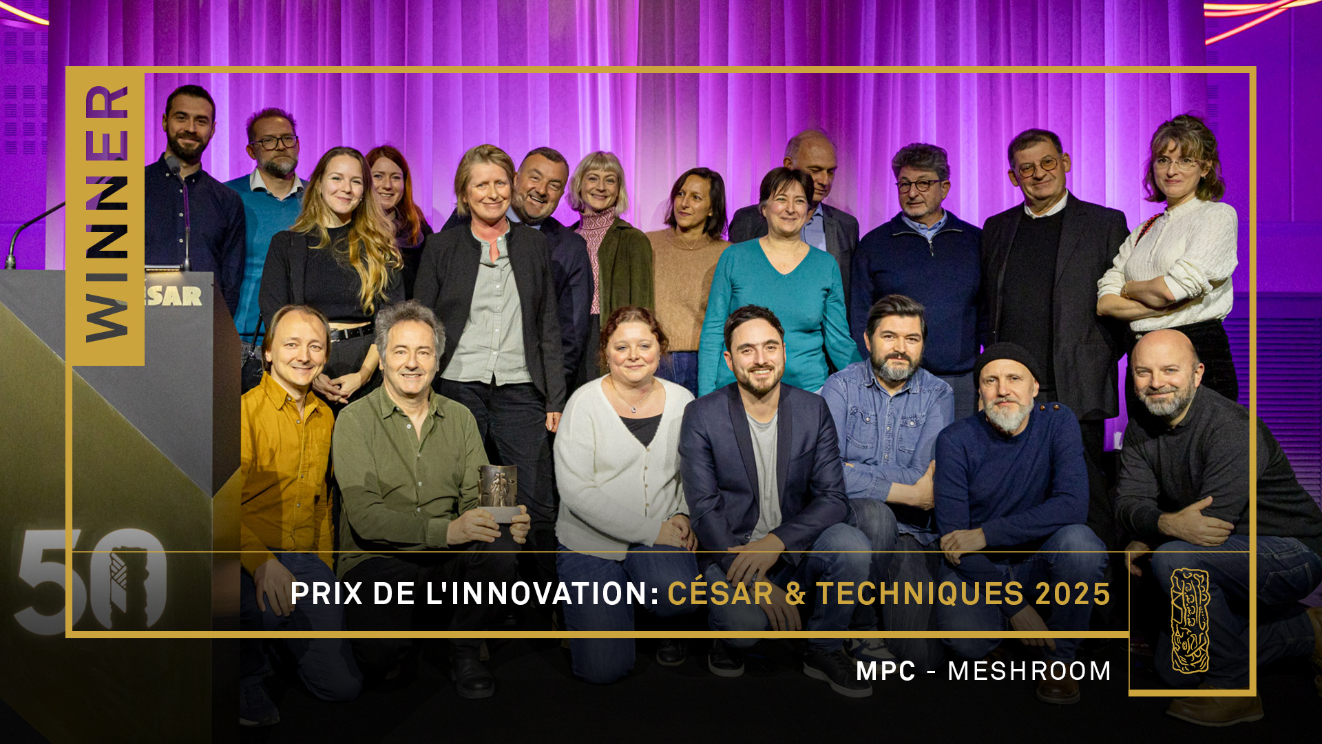 César & Techniques Innovation: MPC Takes the Prize
